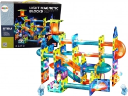 Lysende magnetisk kuglebane 110 dele