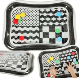 Børns sansebold med kontrastvandmåtte