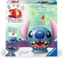 Ravensburger 3D Puzzleball Stitch med ører