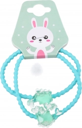 Sæt hårelastikker Krone 2 stk.