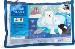 Mudpuppy puslespil i lynlåspung Polare venner – 12 brikker