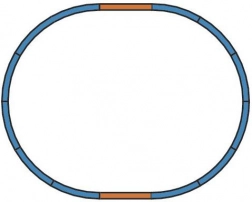 Piko sporsæt A – basisoval H0