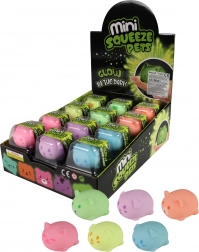 Antistressbold Dyr med selvlysende effekt i mørke