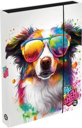 A4 Jumbo notesboks med hund