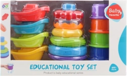 Uddannelseslegetøj sæt 3-i-1 til babyer