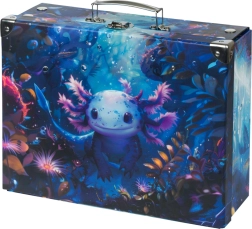 Sammenklappelig skolesæt Axolotl Baagl
