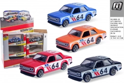 Metal racerbil 10 cm