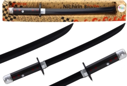 Samurajsværd på batterier med lyd, sort