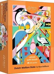 Trefl puslespil Velvet Soft Touch: Holland – velfærdsstaten, 500 brikker