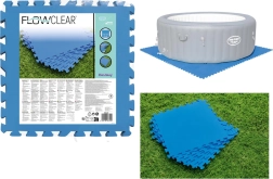 Beskyttende skumpuder til pool 50 × 50 cm – 9 stk., BESTWAY Flowclear