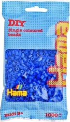 Mørkeblå strygeperler 1000 stk