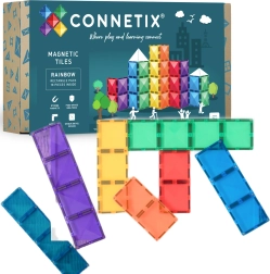 Magnetiske byggesæt CONNETIX Rainbow Rectangle Pack – 18 dele