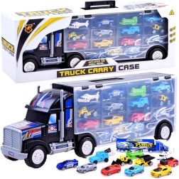 Stor lastbil med reservebiler ZA2914