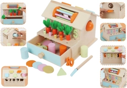 Træhus-sorter – interaktivt læringslegetøj til børn fra 18 måneder