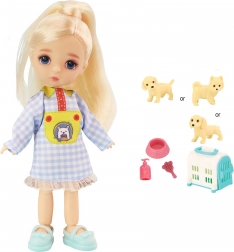 Dukke med Hund Sæt