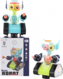 Interaktiv robot på batterier