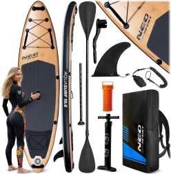 Neo-Sport Aquasurf 10’6 oppusteligt SUP paddleboard 320 × 84 × 15 cm
