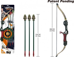 Sæt til bueskydning for børn med sugekoppile