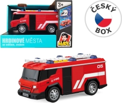 Brandbil 1:24 med batterier