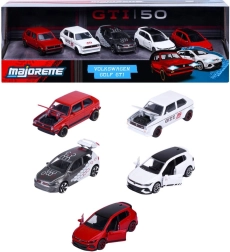 Gavesæt med metalmodeller af Volkswagen Golf GTI, 5 stk.