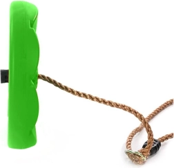 Havegynge til børn med blomstersæde og reb – Grøn