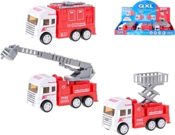 Brandbil med friktionsmotor 12–13 cm, 3 varianter
