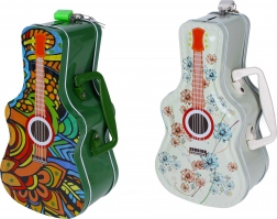 Sparebøsse formet som guitar