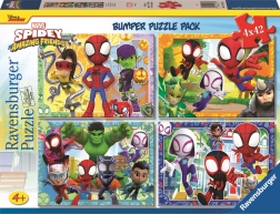 Ravensburger puslespil Spidey og hans fantastiske venner 4x42 brikker