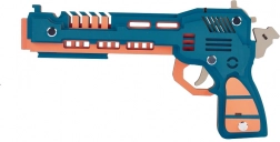 Træ 3D puslespil - ulv med elastikker