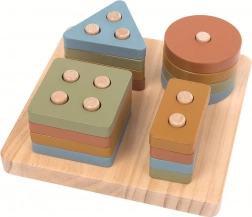 2kids træ-indsætnings farvede former