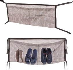 Netpose under trampolin – organizer til sko og småting 110 cm