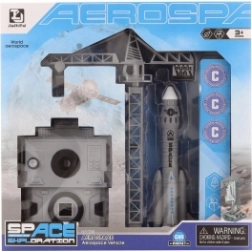 Rumfartssæt med affyringsraket