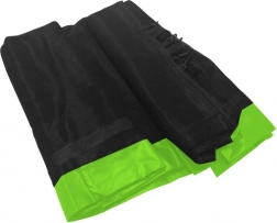 Beskyttelsesnet SKYRAMIZ til havetrampolin 305 cm, 6 tunneler – Grøn