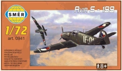 Plastikmodel af flyet Avia S-199 1:72