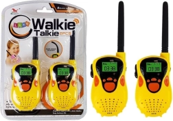 Walkie-talkie kortbølgeradio 100 m rækkevidde gul til børn