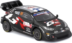 Bburago 1:43 Toyota GR Yaris Rally1 Hybrid – samlermodel i gaveæske