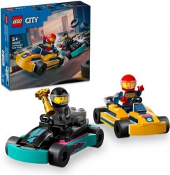 Lego City – gokarts og racerkørere