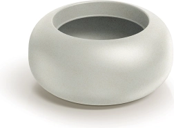 ULPHO BOWL blomsterskål 48 cm – sandfarvet, til udendørs og indendørs brug