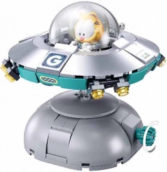 Sluban Byggesæt Garfield på vej til rummet