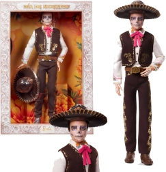 Barbie Ken samlerdukke Dia de Muertos