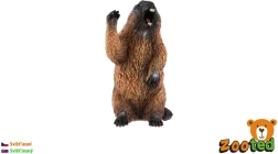 Figur af alpemurmeldyr, 6 cm