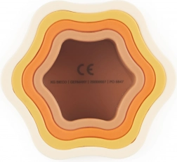 Bieco silikone stabelblomst Chocolate Bliss