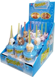 Sjov børnekop Drinkeez med sugerør