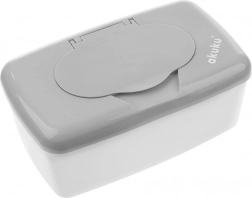 Boks til vådservietter Akuku grå