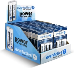 Batterier AA LR6 everActive Pro Alkaline – pakke med 96 stk