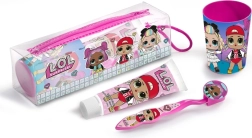 Tandplejesæt til børn med L.O.L.-motiv