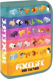 etui i flere lag Pixel Zoo