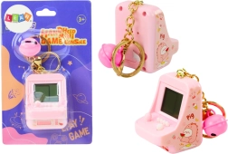 Elektronisk spil Tetris lommevedhæng lyserød