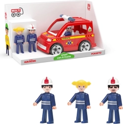Igráček MultiGO Trio brandmænd – figurer med brandbil