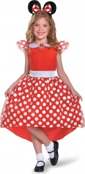 Børnekostume MINNIE til børn 7–8 år